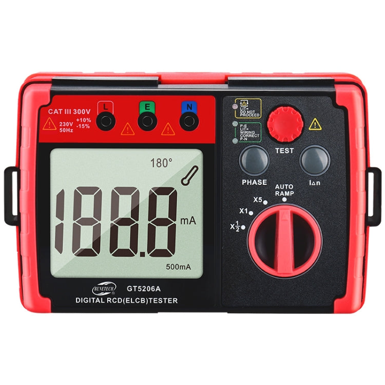 BENETECH GT5206A Professional LCD Digital Leakage Protector Switch Tester, GT5206A Leakage Protector Switch Tester BENETECH GT5206A Professional LCD Digital Leakage Protector Switch Tester, GT5206A Leakage Protector Switch Tester